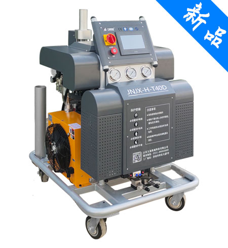 墻體縫隙填充發(fā)泡(圖1) T40D聚氨酯發(fā)泡機(jī)